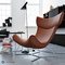 De Comfortabele Glasvezel/het Leer van Repliahenrik Pedersen Boconcept Imola Chair leverancier