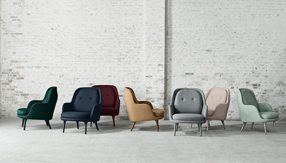 Van de de Glasvezelzitkamer van Fritz Hansen Fri van de de Stoel de Skandinavische Stijl Luxe Furnitures leverancier