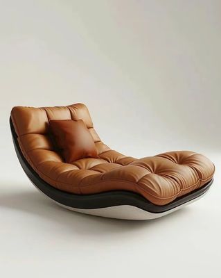 Moderne retro eenpersoonsstoel zitstoel sofa woonkamer meubels huis gebruik slaapkamer studie groot appartement villa casual woonkamer leverancier