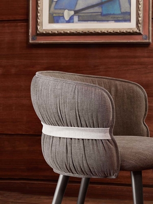 Fusie Eigentijdse Coulisse Leunstoel/de Klassieke Desig-Stoelen van het Leerwapen leverancier